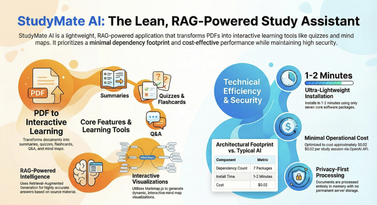 StudyMate AI Architecture